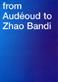 From Audeoud to Zhao Bandi: Selected Ikon Off-site Projects